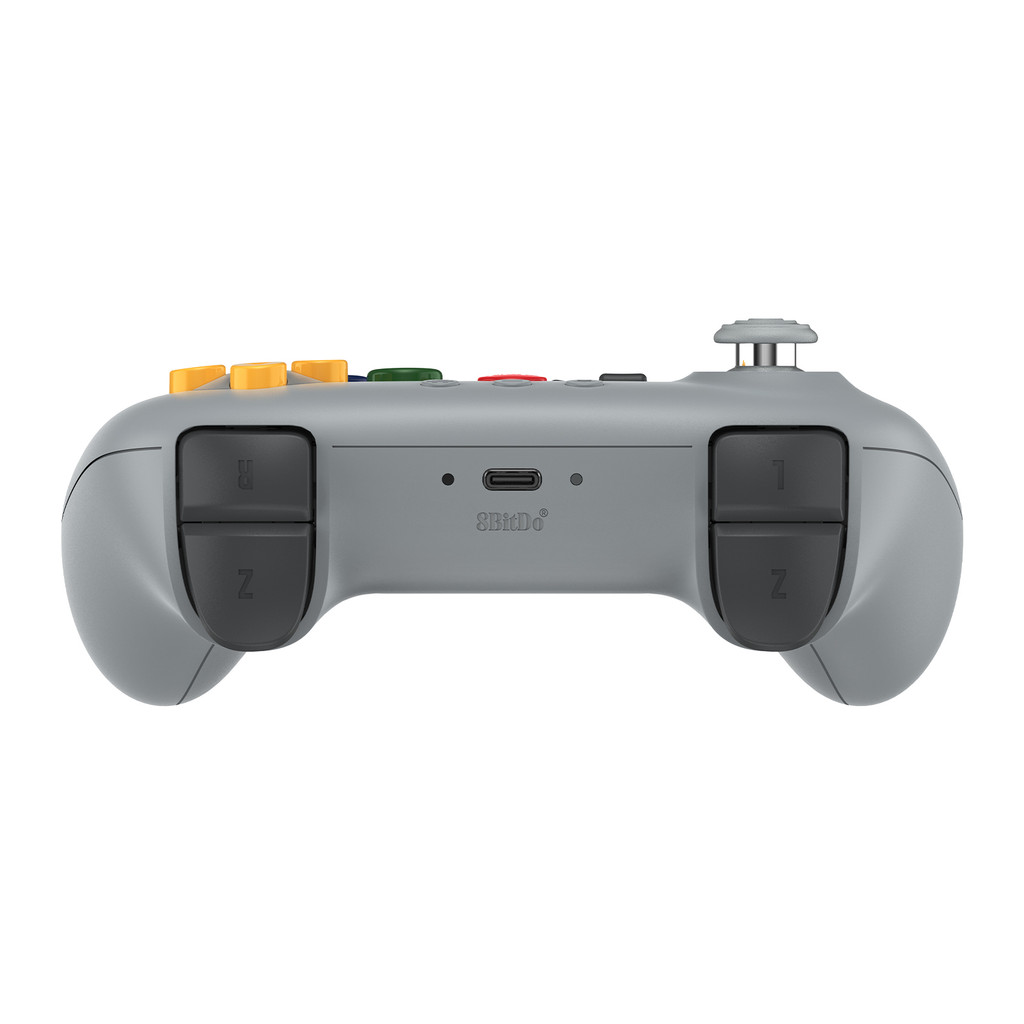 Bộ điều khiển 8BitDo N64 2.4G cho bảng điều khiển N64, Analog 3D và Windows (Xám) Tay cầm điều khiển hiệu ứng Hall
