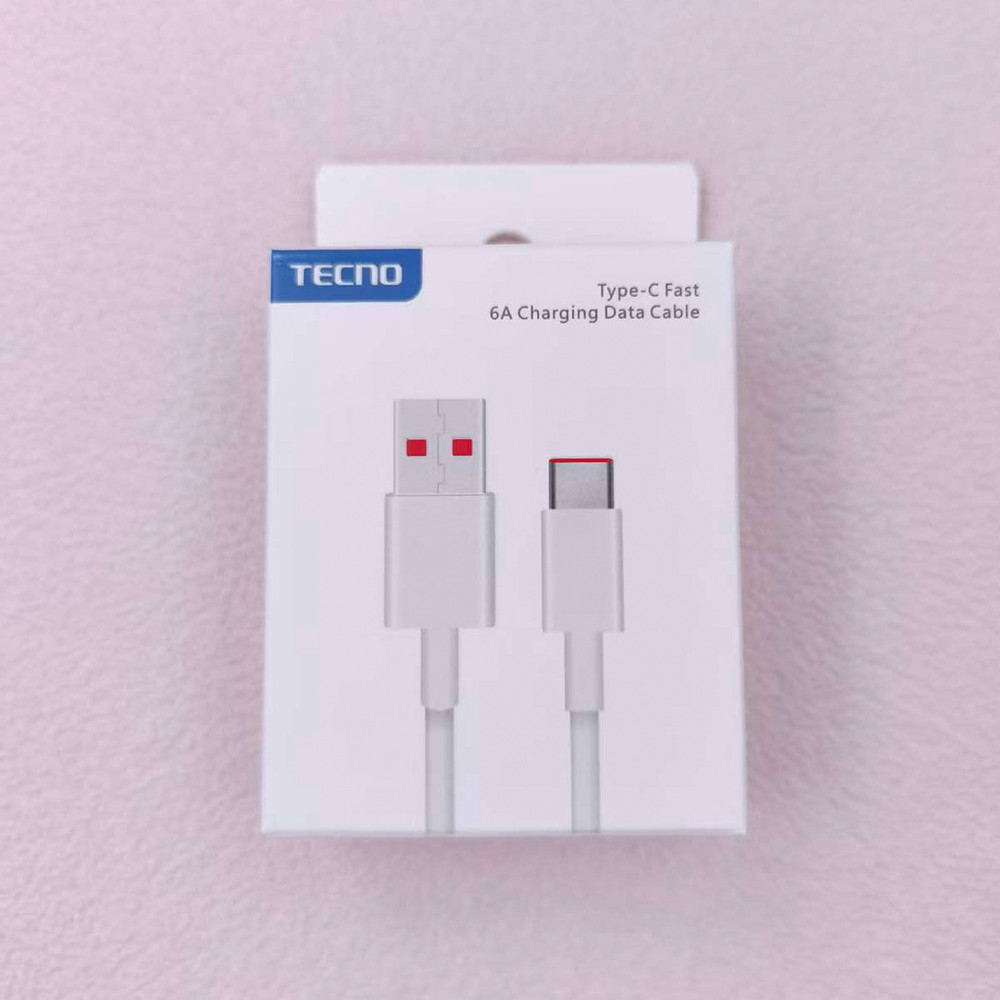 Cáp sạc nhanh 70W 65W 55W 100CM 6A Type-C cho Tecno Pova 4 5 6 Pro 5G Camon 20 30 Ultra Spark 10 20 Pro Phantom V Fold 2