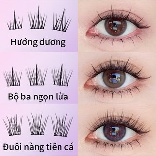Mi giả tự dính – Không cần keo, dễ gắn tháo – 24 mẫu, có sẵn keo – Thân thiện da – Tái sử dụng nhiều lần – tiện lợi