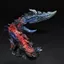 HT3 Monster Hunter Slashing Wyvern Glavenus (Dinovaldo) Trò chơi Hàng hóa Nhân vật hành động Trang trí TH3