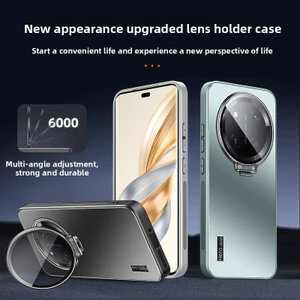Ốp Điện Thoại Cho Honor X9C Smart X9A X9B X60 Pro X60i X40 X50 X60 GT 5G Bảo Vệ Ống Kính Kim Loại Vỏ Chống Mồ Hôi Mờ Giá Đỡ Tản Nhiệt