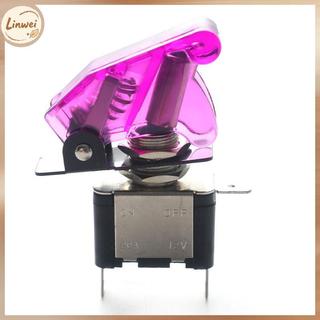 [Linwei] Xe tải ô tô Đèn Led chiếu sáng Bật tắt Máy bay an toàn Flip Up Cover Guard 12V