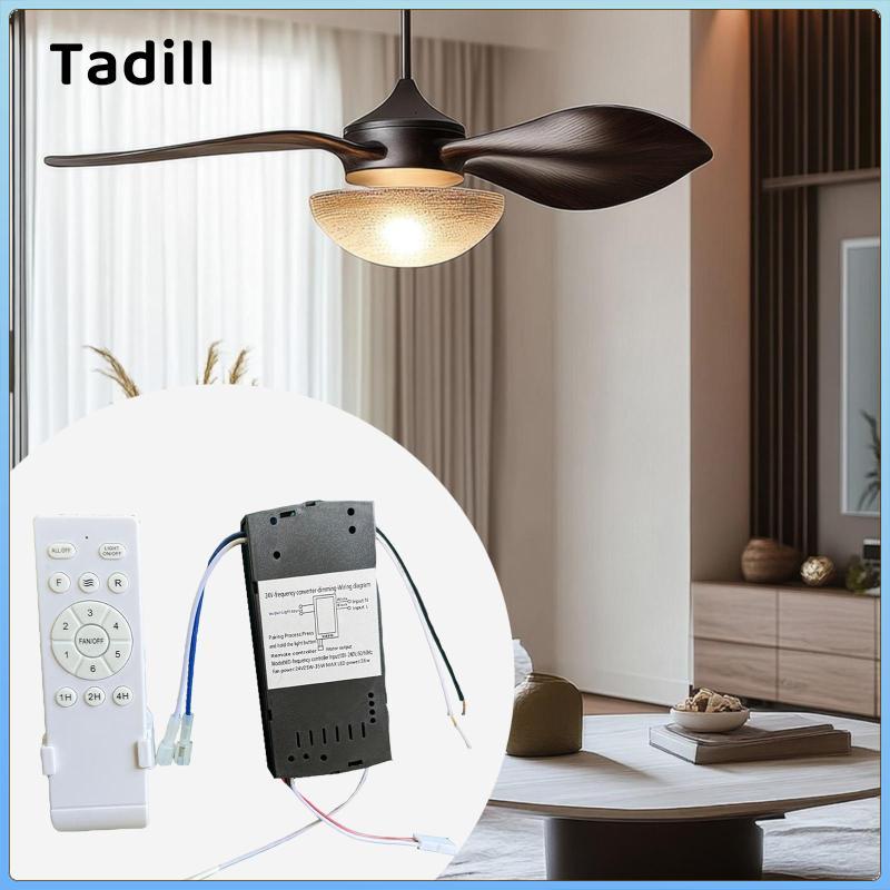 Bộ điều khiển từ xa quạt trần chung 6 tốc độ Phụ kiện nhẹ Thời gian