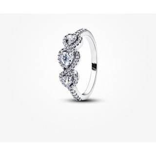 Hàng Spot [2026 mới] Nhẫn ba chiều Halo Heart