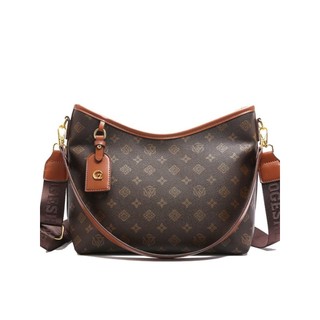 Túi Tote Nữ Retro Dung Tích Lớn 2024 Phong Cách Mới Cao Cấp Thời Trang Presbyopic Đi Lại Túi Đeo Vai Túi