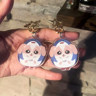 GMMTV EmiBonnie JossGawin ‌JuniorMark Cosplay Key Chain Acrylic Keychain Cartoon WilliamEst Bag Pendant