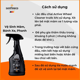 Chất Tẩy Rửa Thắng Và Mâm Cao Cấp Không Acid Senfineco 9960 Wheel Cleaner Acid Free Của Đức 350ml - Mvn Auto