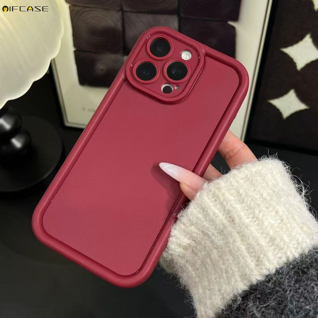 Dành Cho Xiaomi 15 Pro 14 Ultra 14T 13 13T 12 12T 12X 12S 11T Pro Mi 11 11i Lite Ốp Điện Thoại Dày Chống Rơi Chống Sốc Rượu Đen Người Đỏ Bé Trai Bé Gái Vỏ Kinh Doanh Đơn Giản