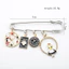 Alice Ở Xứ Sở Thần Tiên Đồng Hồ Poker Thổ Cẩm Hoạt Hình Dễ Thương Pin Chống Ánh Sáng Ra Khóa Phụ Kiện Nữ Quà Tặng Sinh Nhật