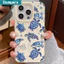 Ibumpers Vỏ Điện Thoại Thẩm Mỹ Chủ Đề Hải Lý Vỏ Rùa Biển In Silicon Mềm Chống Sốc Vỏ Cho iPhone 11 12 13 14 15 16 17 Pro Max IP Plus