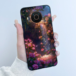 Dành Cho Nokia X10 X20 X100 Ốp Lưng Điện Thoại Tình Yêu Dễ Thương Thỏ Hoạt Hình Đen Mờ Mềm TPU Bảo Vệ Cho Nokia X 10 X20 X100 Vỏ