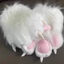 NORDICLIFE 1 Găng Tay Cosplay Mèo, Găng Tay Móng Vuốt Mèo Dày Sang Trọng, Hoạt Hình Động Vật Squeaking Cosplay Găng Tay Đạo Cụ