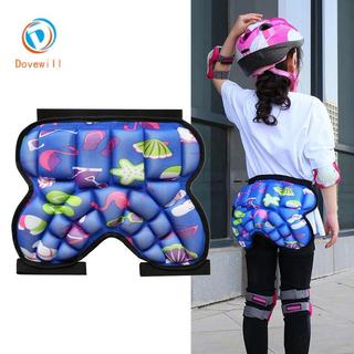Dovewill 3D Đệm Bảo Vệ Hông Quần Short Bảo Vệ Mông Miếng Lót Dày Nhẹ EVA Chống Sốc