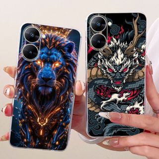 Ốp Lưng Cho Realme V30 V30T 5G RMX3619 RMX3618 Nơ Bướm Phổ Biến Mềm Trong Suốt Silicon Fundas Cho RealmeV30 V 30 Ốp Lưng