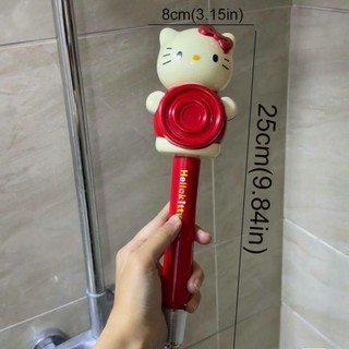 Đầu vòi hoa sen Kitty hoạt hình dễ thương - Vòi phun phòng tắm tiết kiệm nước áp lực cao cầm tay