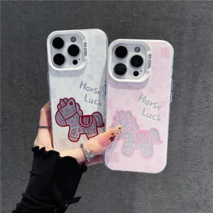 ốp lưng iphone Ngựa may mắn Cho Iphone 17 11 12 13 14 15 16 Iphone 7 xs xr Pro Max Plus