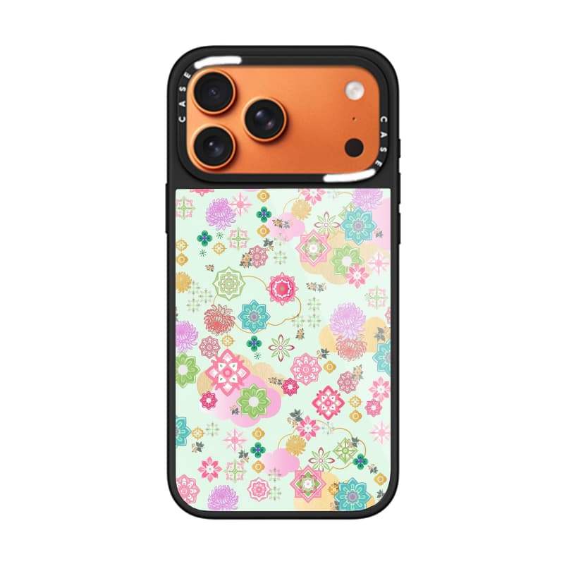 CASECASE X Lucky Jade Pattern Case Chống Trầy Xước Từ Hút Kính Dành Cho IPhone 17 Air 16 15 14 Pro Max Plus Ốp Lưng Cứng Có Hộp Khắc logo