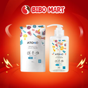 Nước Rửa Bình Sữa Chén Bát Atono2 Thuần Chay Chiết Xuất Thiên Nhiên Chai 480g - Bibo Mart