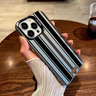 Sọc Thời Trang Tinh Tế Sáng Tạo Độc Đáo Hợp Thời Trang Ốp Lưng Điện Thoại Thích Hợp Cho iPhone 17promax 11promax 16pro 14 Chống Sốc 15promax 12promax xs 16 11pro 15 Ốp Chống Sốc