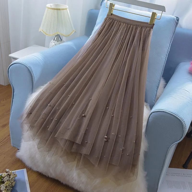 Váy nữ thiết kế độc đáo, đơn giản phù hợp với phong cách thời thượng, màu trắng tinh tế