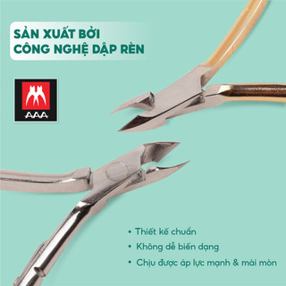 【COD】Công cụ cắt da thừa quanh móng chuyên nghiệp, đầu kềm sắc bén bằng thép mạ vàng, mang lại kết quả gọn gàng và an to