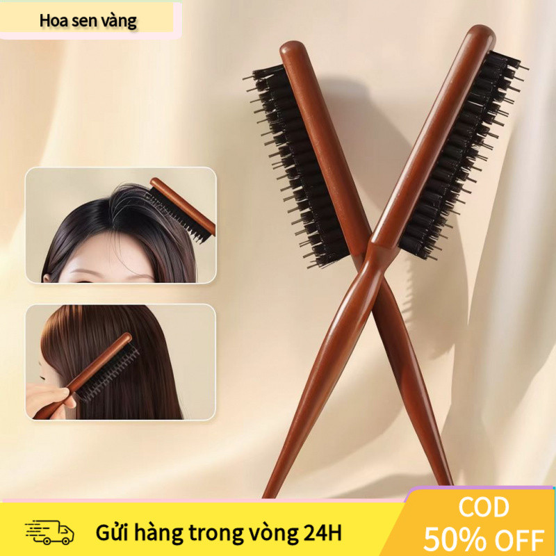 【COD】Lược chải tạo chống tĩnh điện - Giúp tóc mượt mà, gỡ rối không gãy, kết hợp massage nhẹ nhàng cho da đầu khỏe mạnh.
