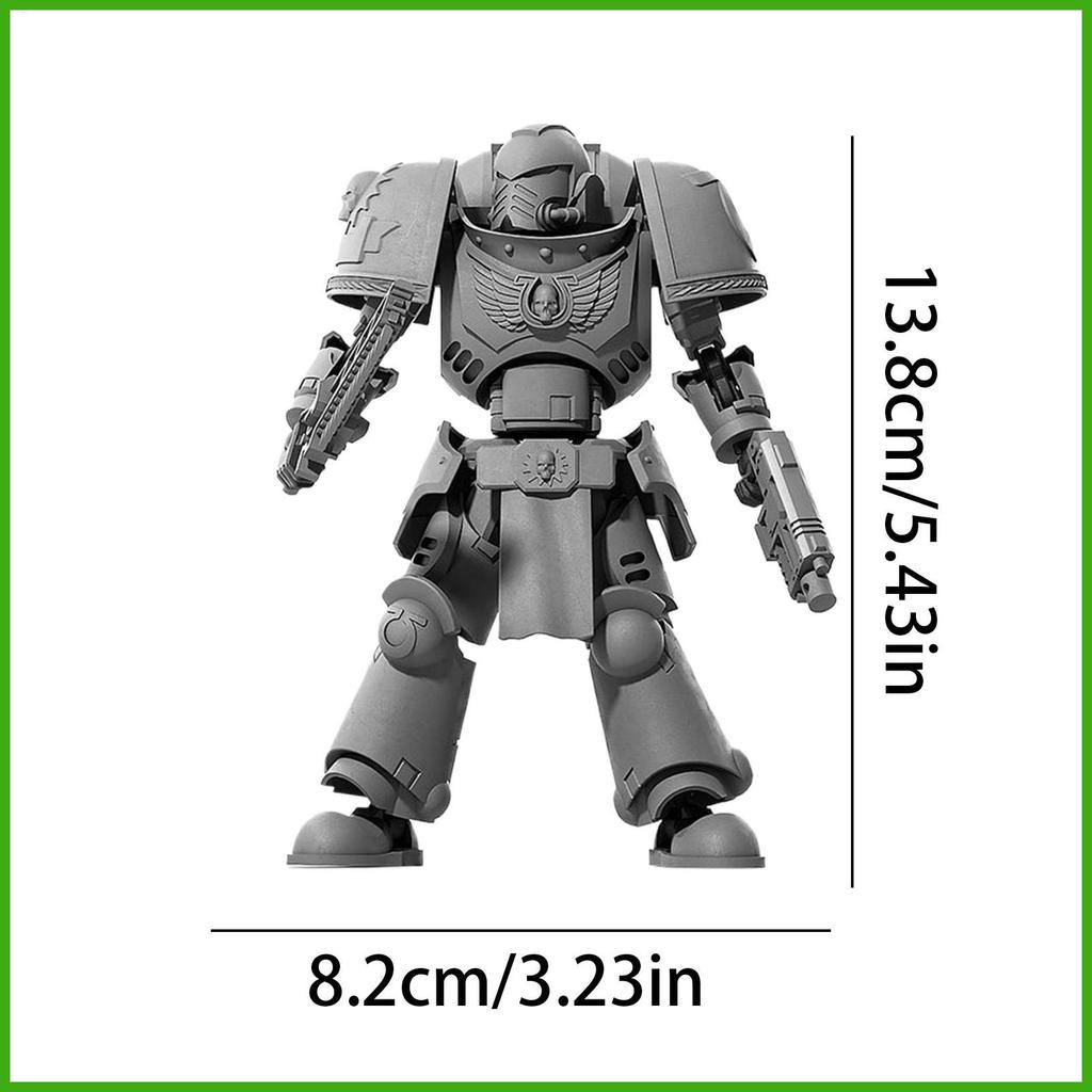 Bộ tượng 3D in hình nhân vật hành động di động, nhiều phối hợp, trang trí phòng cho gia đình bạn bè