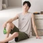 Ice Silk Ren Bộ Đồ Ngủ Nam Mỏng Cổ Tròn Áo Quần Short Thanh Niên Dáng Rộng Loungewear