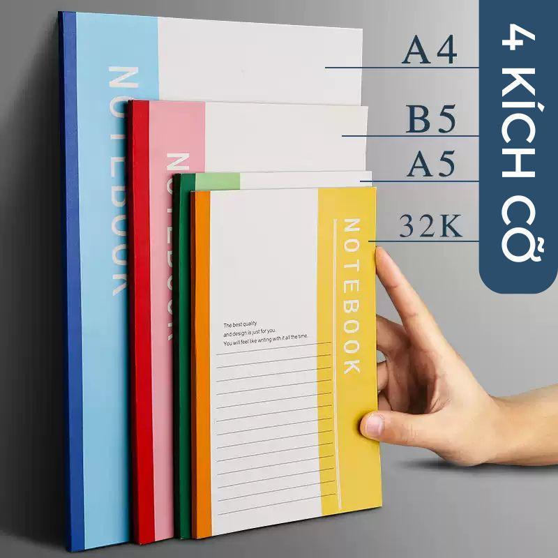 Sổ tay A5/B5 đa dụng, vở kẻ ngang 60 trang cao cấp, đáp ứng mọi nhu cầu ghi chép học sinh