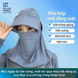 Mũ Chống Nắng Toàn Diện - Chống UV, Thoáng Khí, Bảo Vệ Mặt Và Cổ Hiệu Quả, Phù Hợp Cho Mọi Hoạt Động Ngoài Trời