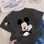 thoải mái 3-12 tuổi XXXL size họa tiết ngắn tay hiện đại unisex Áo thun nhân vật tăng 1 size mát mẻ.