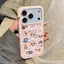 Phim hoạt hình động vật nhỏ cho iPhone17 16pro trường hợp 11 promax 15Plus trống gói
