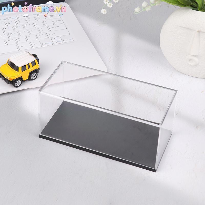 Khung ảnh 1: 32 Xe Ô Tô Mô Hình Hộp Bảo Vệ Trong Suốt Acrylic Bụi Bìa Cứng Bảo Quản Giá Đỡ VN