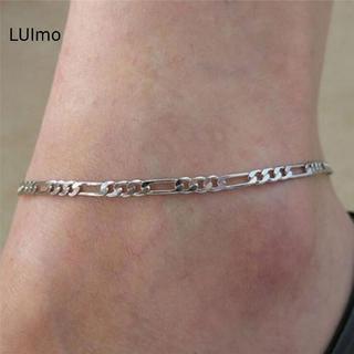 Vòng Chân Mắt Cá Vàng Mạ Bạc Chất Lượng Cao với Dây Xích Thời Trang - LUImo