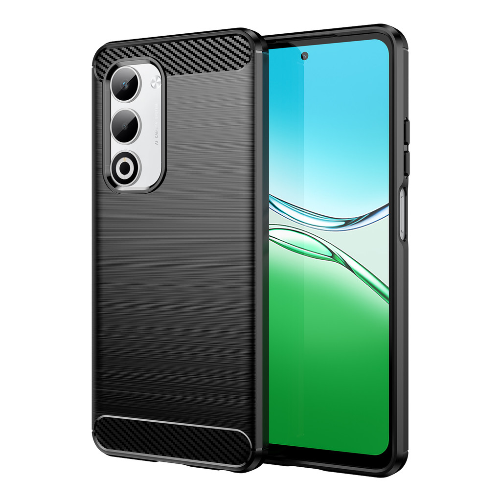 Ốp lưng OPPO A5 5G Vỏ nhựa TPU mềm bằng sợi Carbon cho Ốp điện thoại OPPO A5 4G