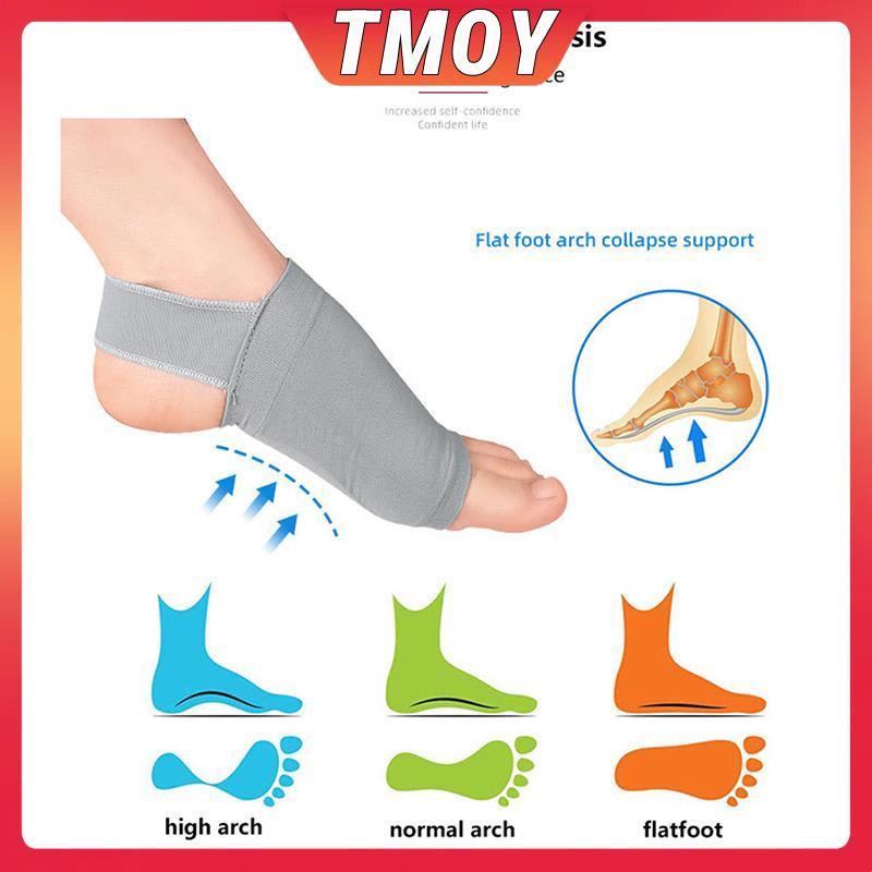 TMOY Hỗ trợ vòm đế giảm đau cho người bị plantar fasciitis và gai gót chân - Dây đeo chăm sóc bàn chân