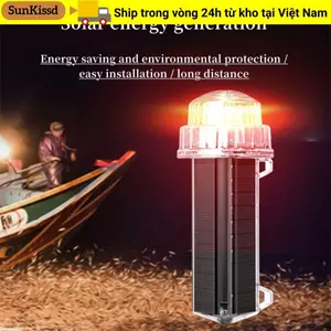 SUNKISSD Marine Navigation Light - Đèn Flash Nổi Bật & Cảnh Báo
