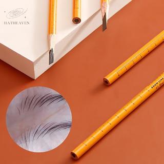 [hatheaven] 1 Microding Lâu Dài Lông Mày Bút Chì Bóng Mỹ Phẩm Tint Bút Gỗ Chống Thấm Nước Lông Mày Dụng Cụ Trang Điểm Đẹp