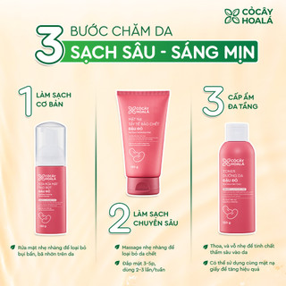 Combo Chăm Sóc Da Đậu Đỏ 150g | Làm Sạch Sâu, Dưỡng Ẩm, Sáng Da | Tặng Minisize | Nhà Mộc Nhiên