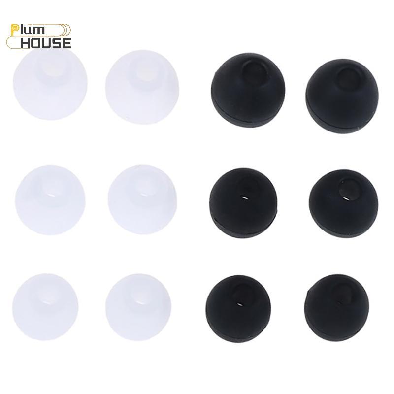 PlumHOUSE 6 cặp/2*(S+M+L) miếng đệm tai silicon đa năng thay thế cho tai nghe nhét tai