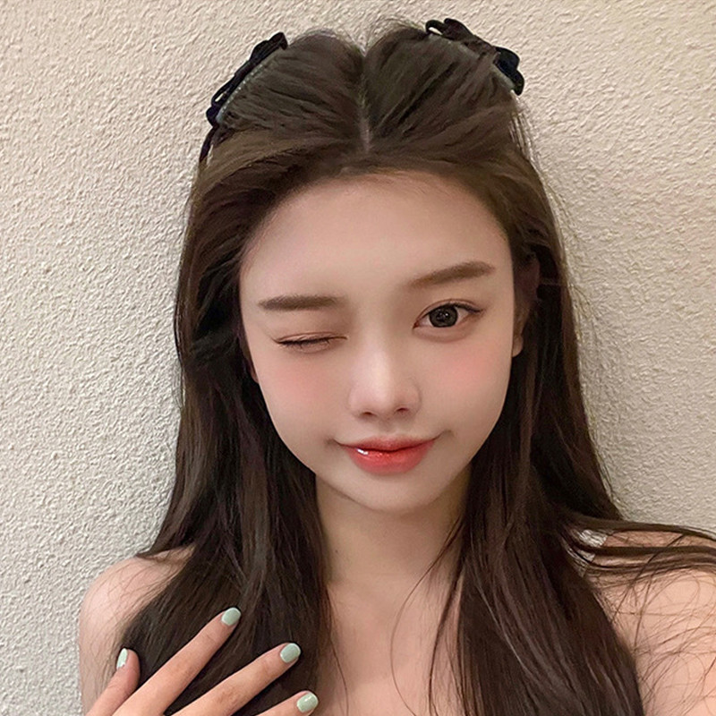 ❤️Love❤️Xược Tóc Đính Nơ Tạo Độ Bồng Cho Nữ, Lược Cài Tóc Nơ Phong Cách Tiểu Thư