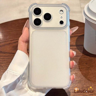 Ốp lưng cảm giác da trong suốt Ice Mist Tương thích với Redmi Note 15 14 13 12 Pro Plus 12 Turbo Pro + 5G 4G Vỏ chống sốc mềm mờ sang trọng