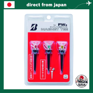 Bridgestone Golf Magnetic Tee FW GAGMGTF 2023 – tee nam châm chống thất lạc cho Fairway Wood (3 cái)