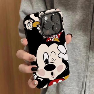 Ốp điện thoại 2 trong 1 Blink Mickey Mouse Apple 17 / 16 iPhone 15 Pro Max Phim mới 14 / 13 Sáng tạo 12 / 11 Pro Max 7 / 8 Plus Vỏ điện thoại bóng hai lớp