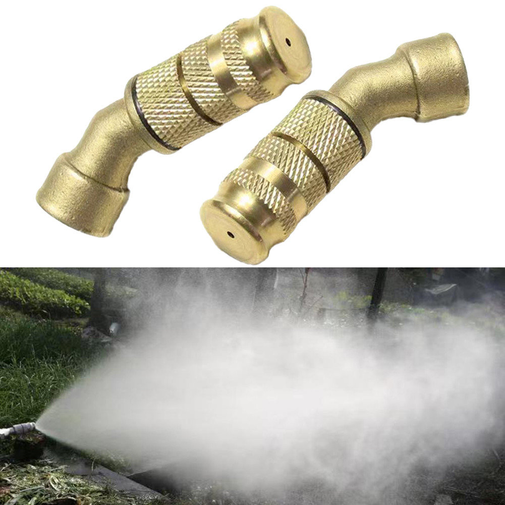 Vòi phun sương có thể điều chỉnh bằng đồng thau 2 chiếc để giải pháp tưới nước hiệu quả