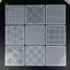 Stencil Bộ Dụng Cụ May Sashiko Quilting, Tái Sử Dụng Cho DIY và Trang Trí