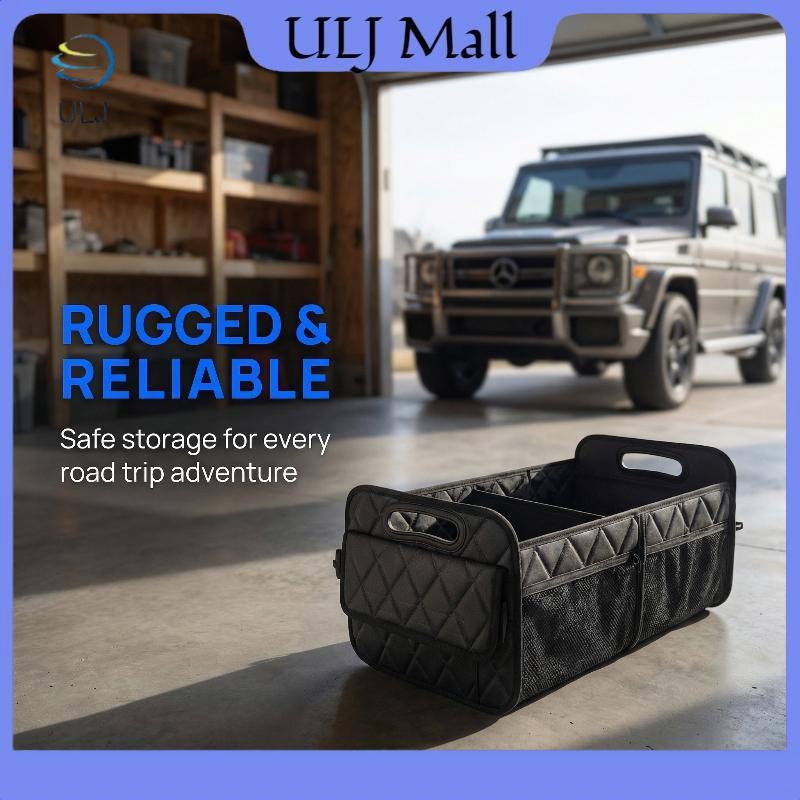 Bộ sắp xếp thân xe SUV ULJ cho ô tô với 6 nhà thơ Hộp lưu trữ có thể gập lại lớn để tổ chức du lịch và hàng ngày.