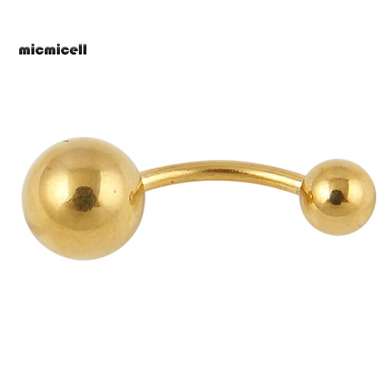 Nhẫn nút bụng rốn thép không gỉ, dùng cho phẫu thuật xỏ piercing