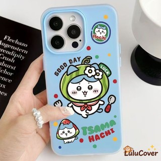 Chiikawa Hachiware Mũ Dưa Hấu 2 Trong 1 Dành Cho Tecno Spark 50 40 Pro Plus 40C 30 Pro 30C 20 Pro Plus 20C 10 10C 9 8C 5 Pro Vỏ Đựng Thẻ Vỏ Hoạt Hình Nhiều Màu Dễ Thương