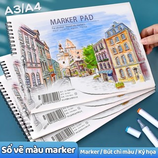 Vở Vẽ Hoàn Hảo Cho Học Sinh Mỹ Thuật, Với Giấy Dày Mịn Màng, Đa Dạng Kích Thước Từ A5 Đến A4